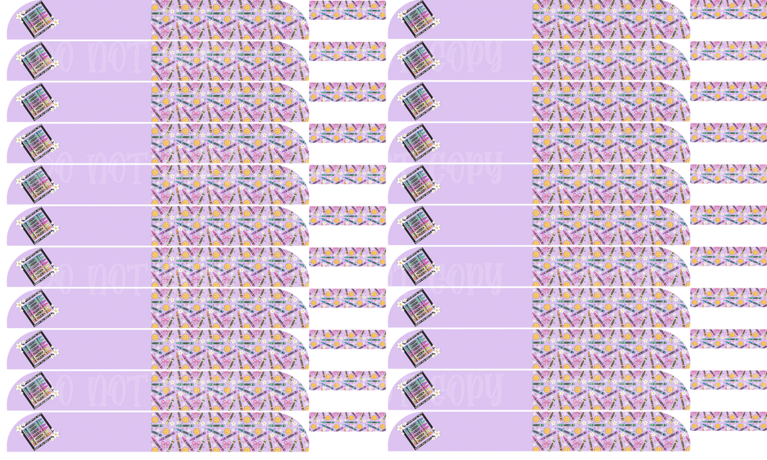 22-1 Purple Crayons Sailor Large.