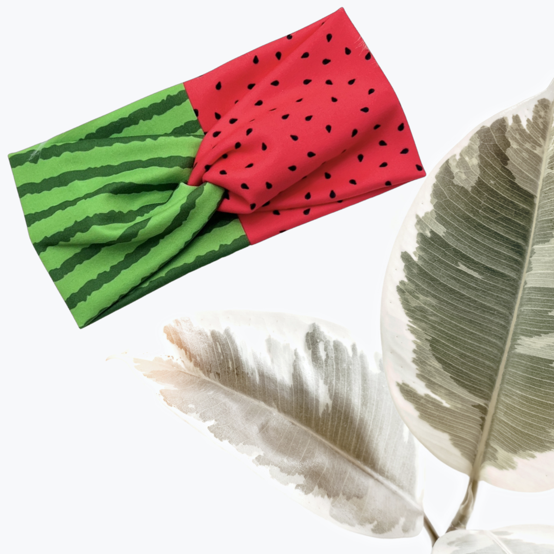 Watermelon twist headband