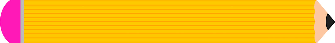 POD Yellow Pencil Bow