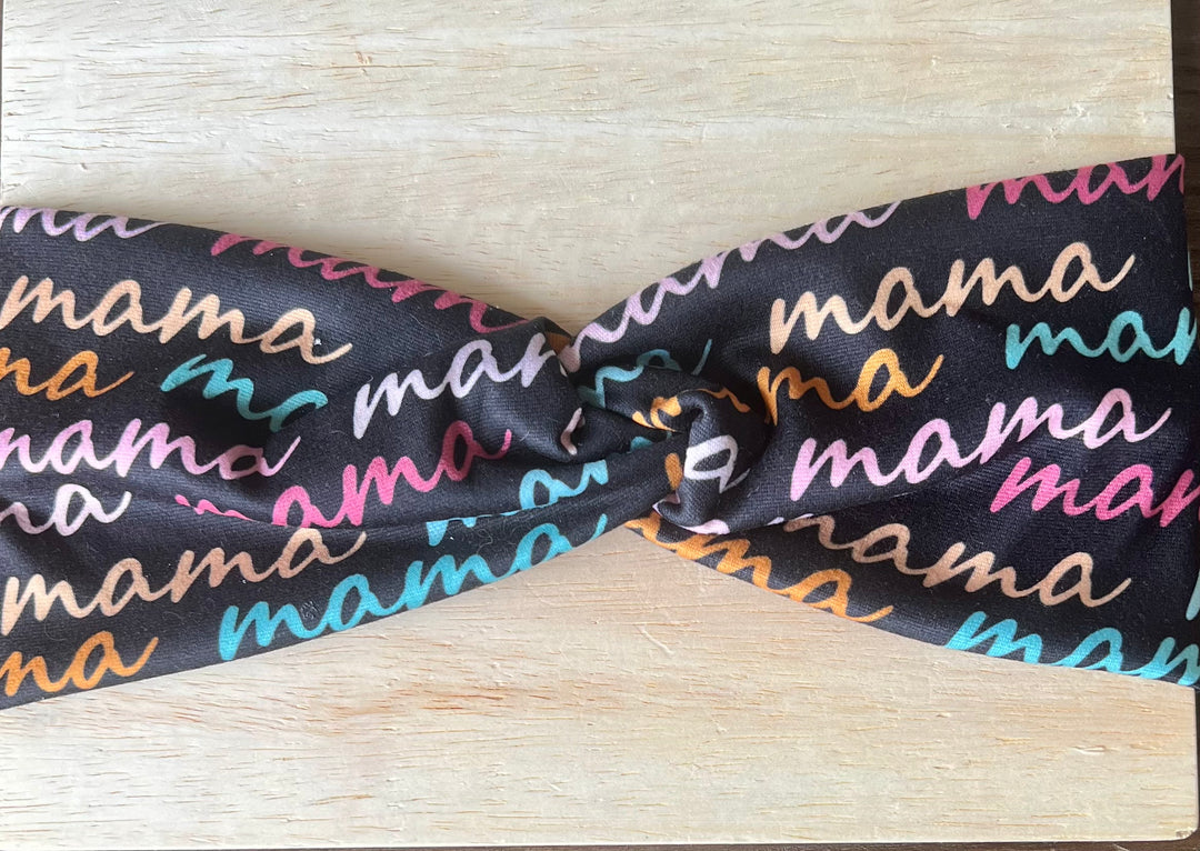 Mama twist headband