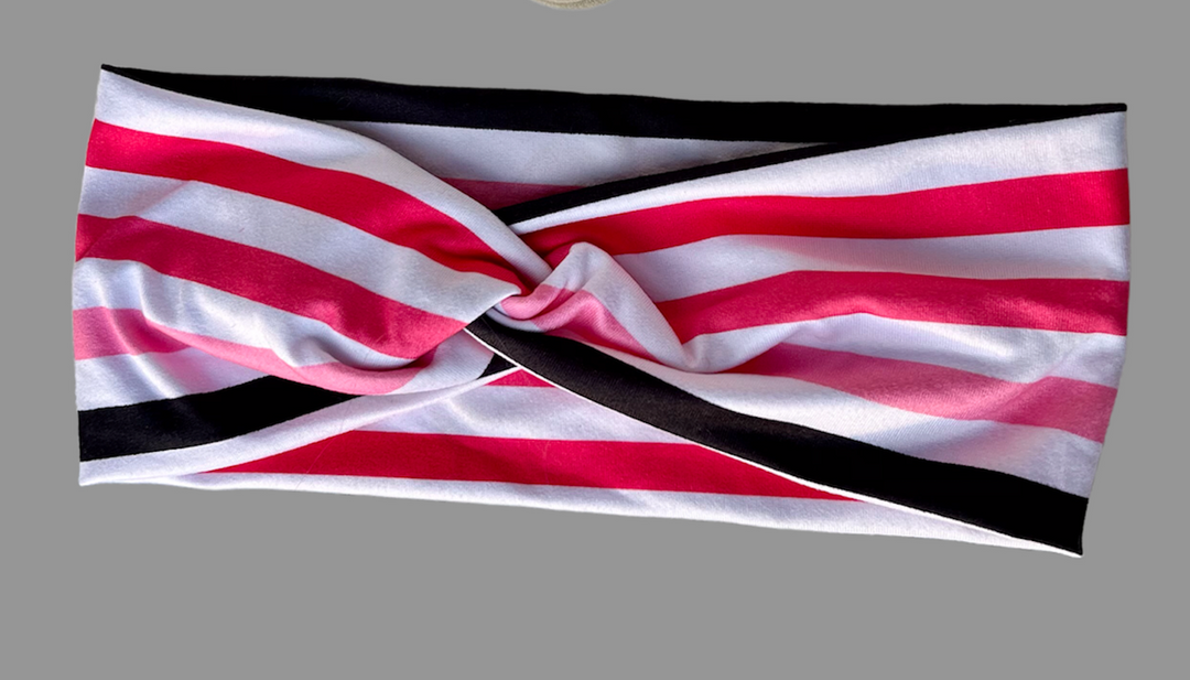 Stripes twist headband