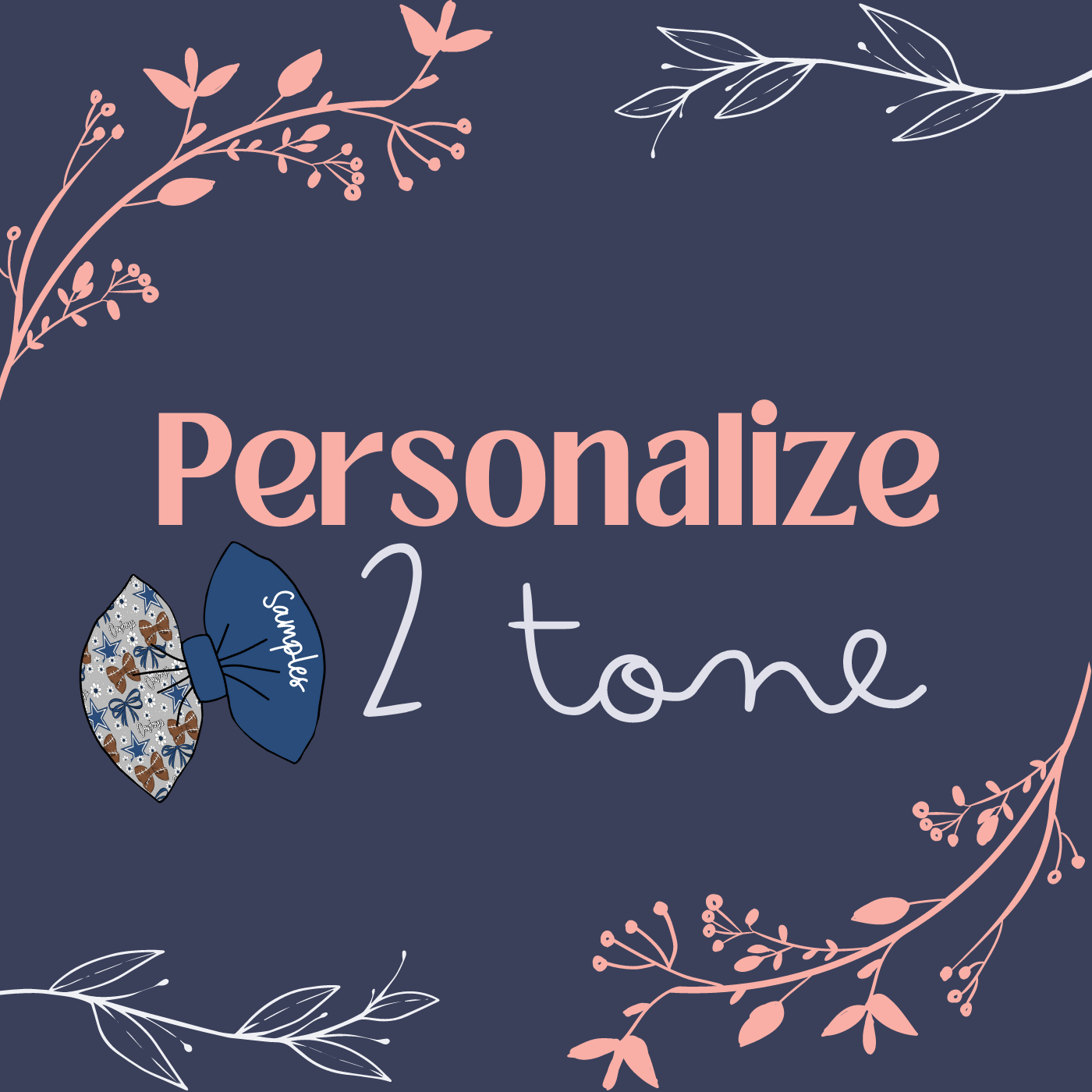 Personalize Two Tones Strips