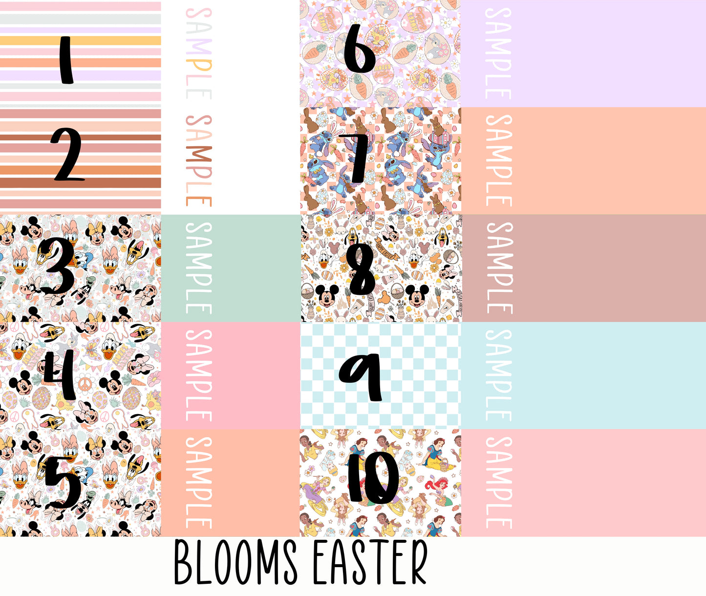 2 Tone Blooms Easter