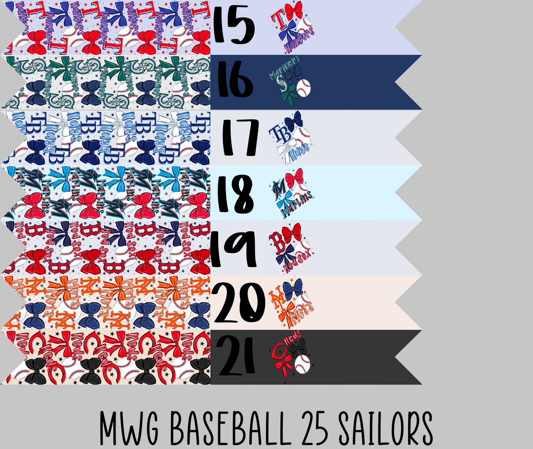 MWG Baseball Set 2 Sailors