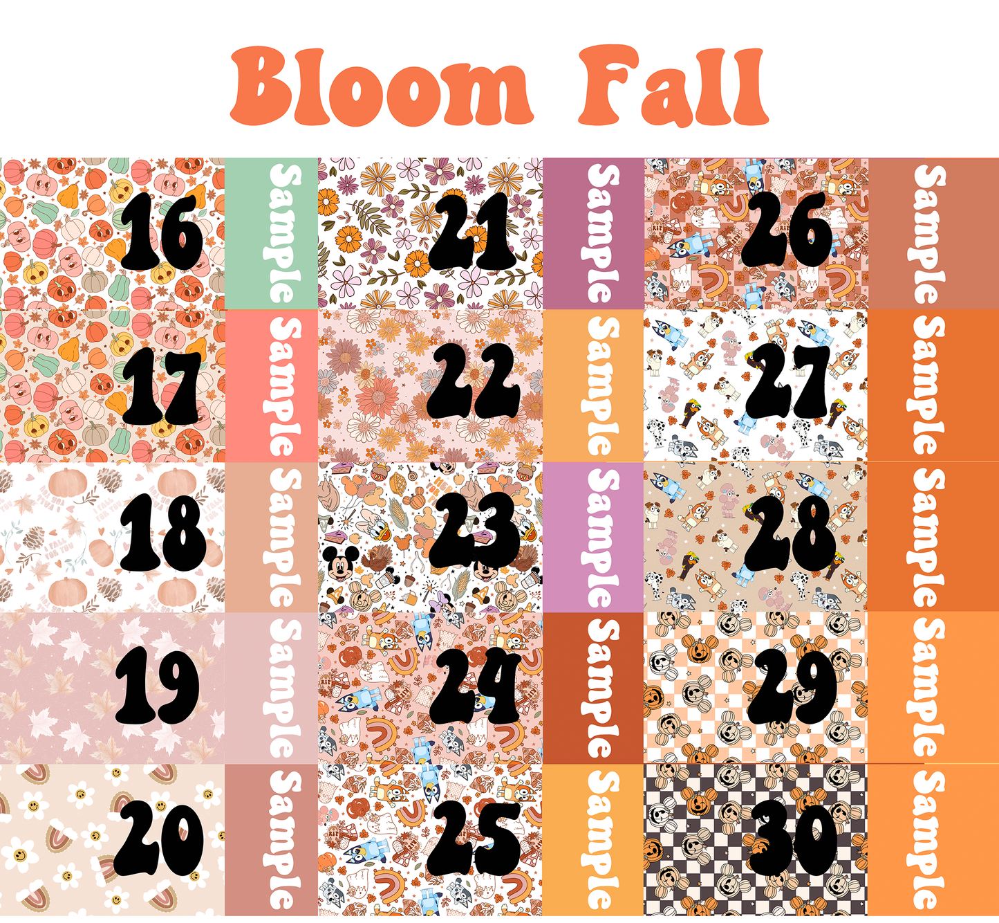 2 Tone Bloom Fall