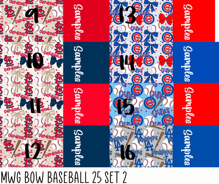 2 Tone MWG Bow Baseball Set 2 2025