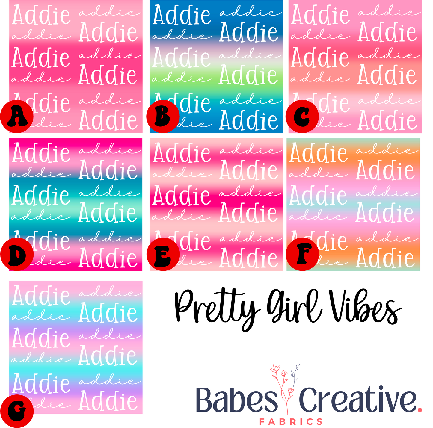 Pretty Girl Vibes Name Files