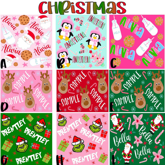 Christmas Name Files Set 1