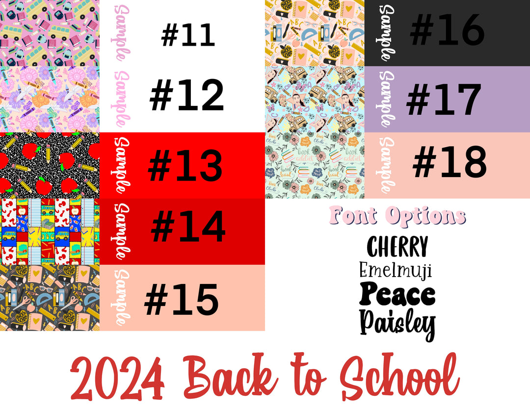 Two Tone 2024 Back To School