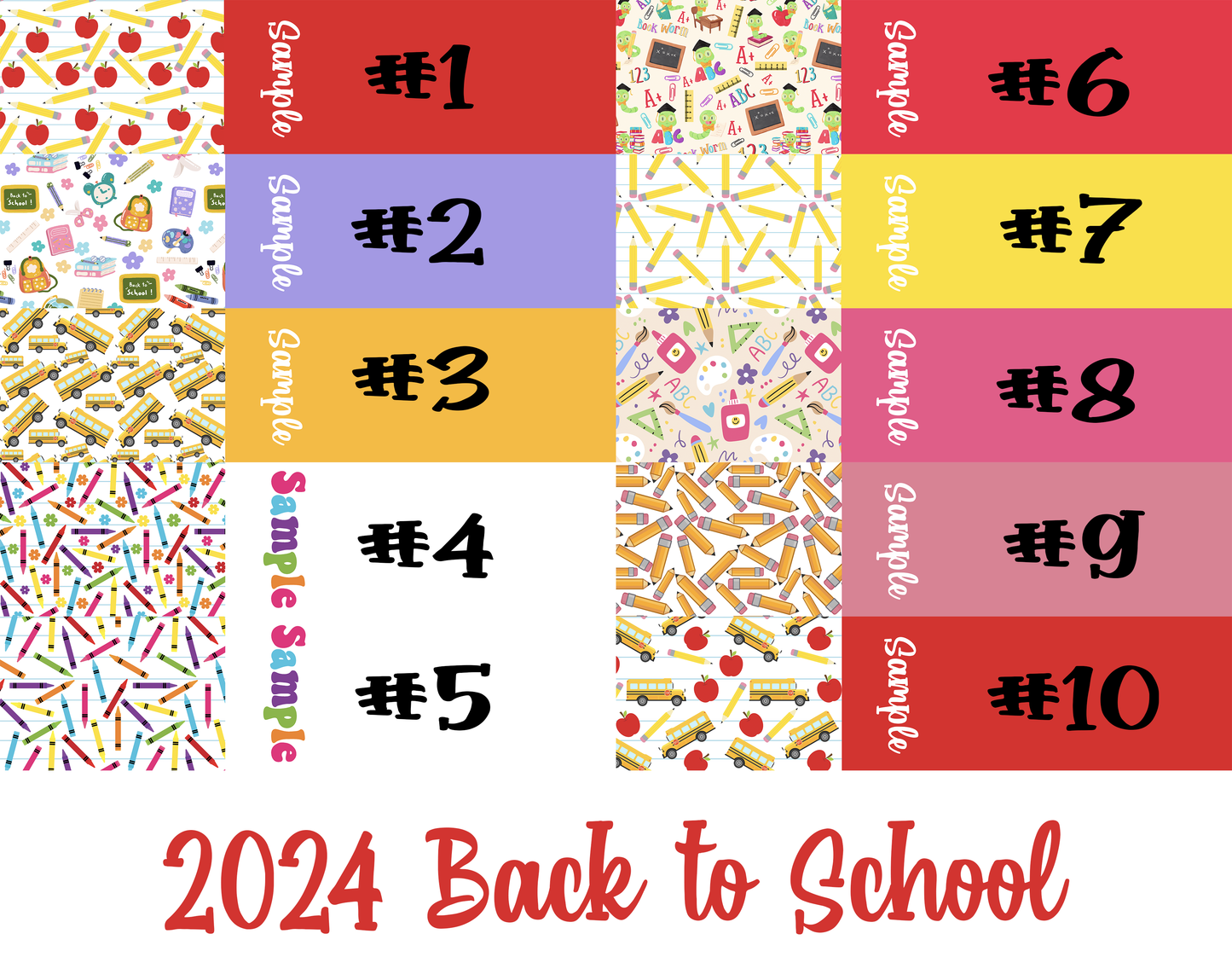 Two Tone 2024 Back To School