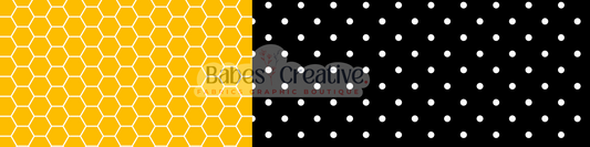 Bee Comb Polka Dots