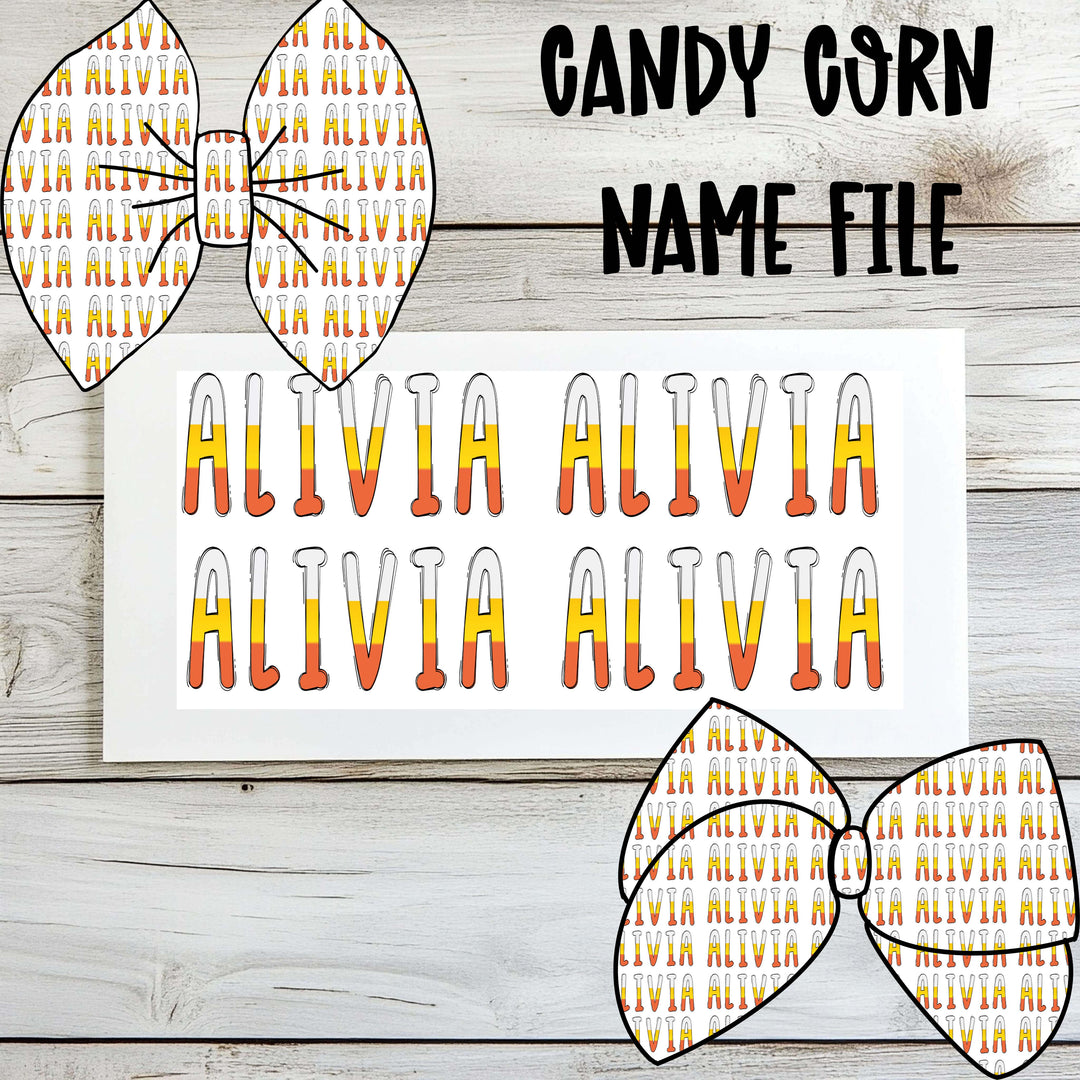Candly Corn Name File (HALLW03)