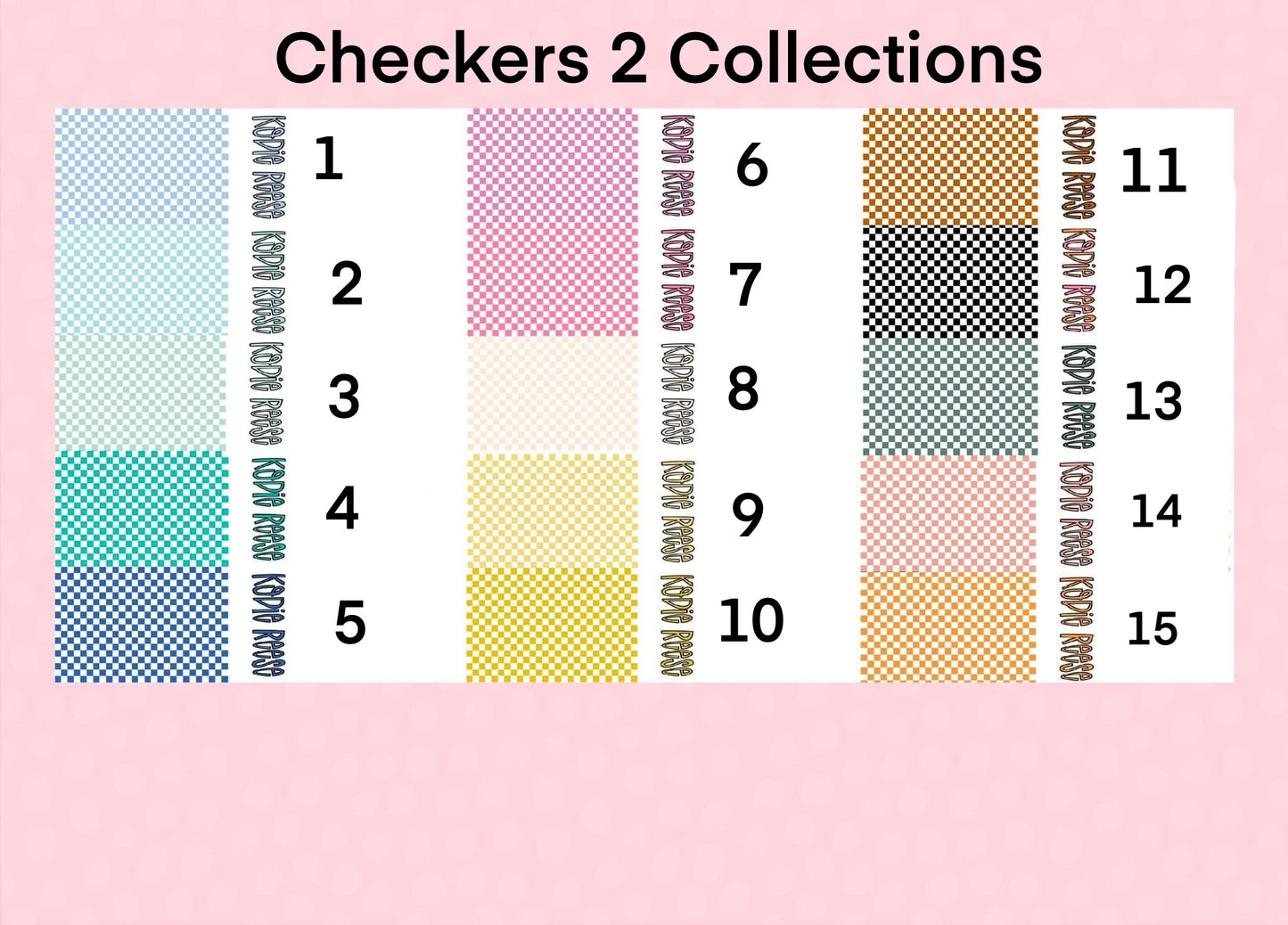 2 Tone Checkers 2 Collection