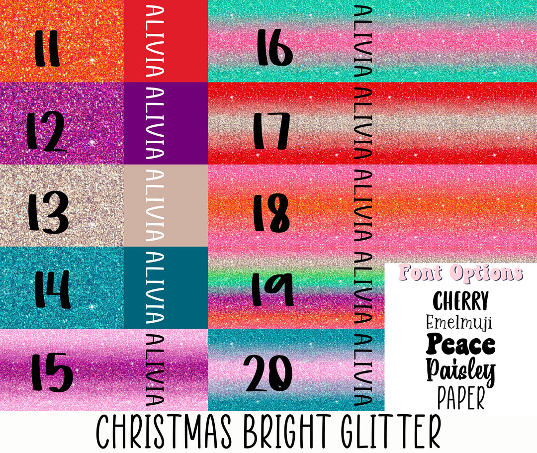 Christmas Bright Glitter