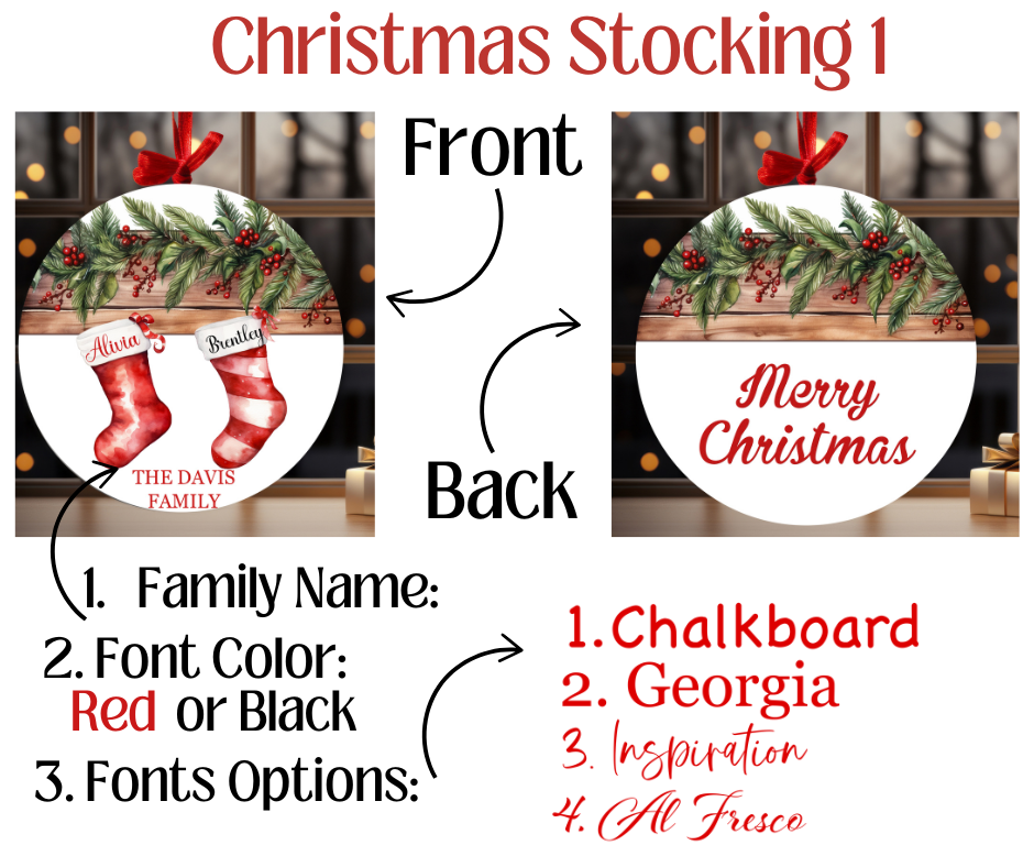 Custom Stocking Bundle 1 PREORDER