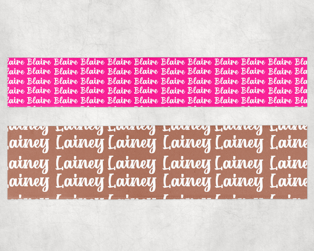 Personalized Solid Color Chart