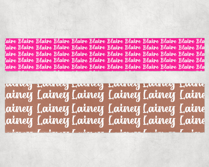 Personalized Solid Color Chart