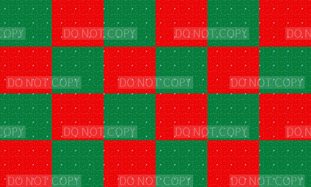 Dark Red Green Sparkle Twisted Headband Panel