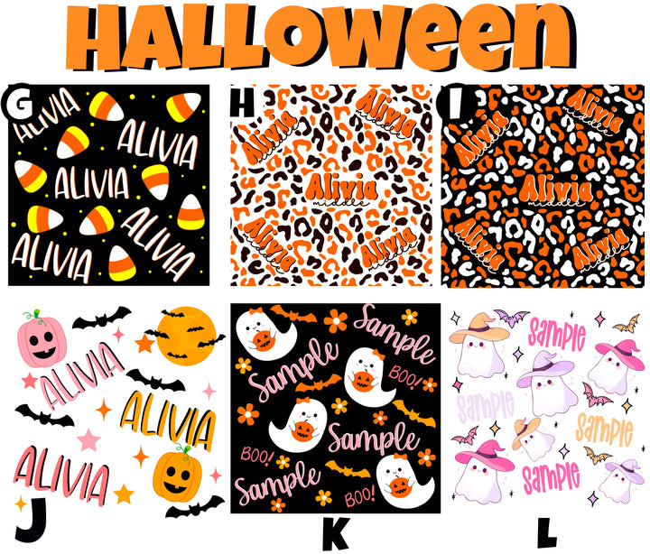 Halloween Name Files (HALLW01)