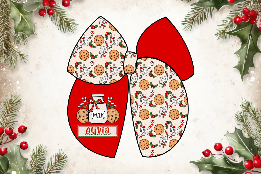 Milk and Cookies Personalized