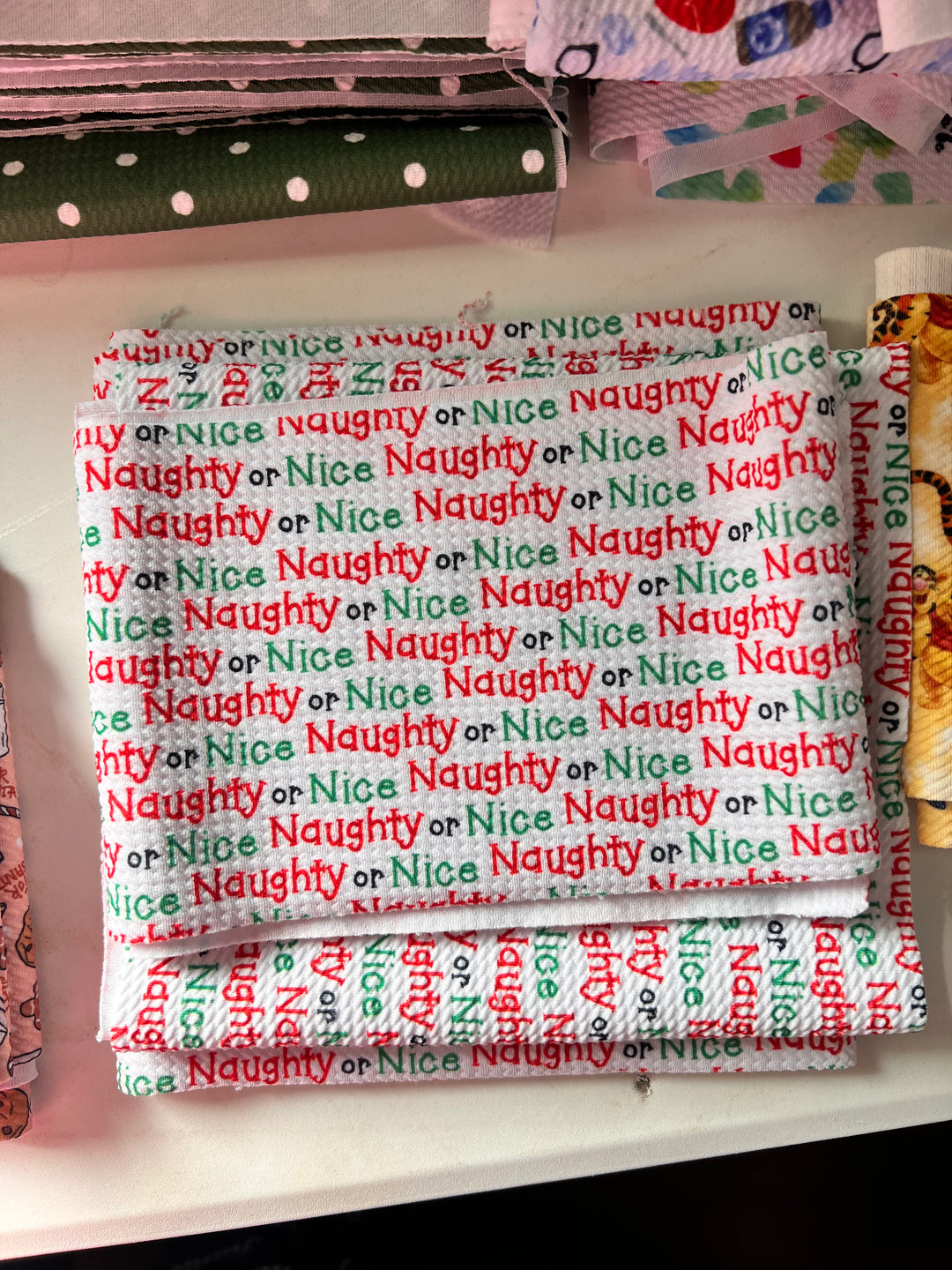 Bullet 5"x60" Naughty or Nice White