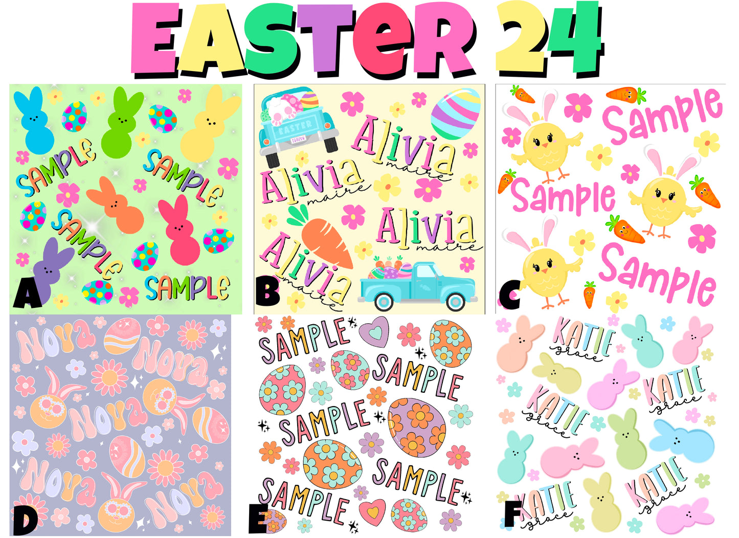 Easter 24 Name Files