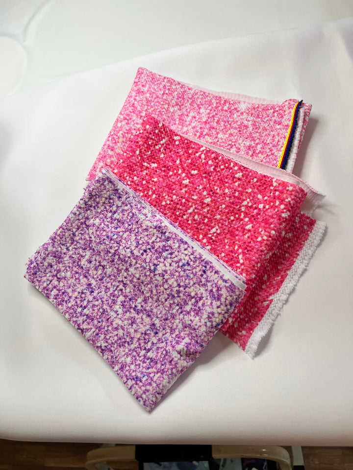 Bullet 5"x60" Bright Prink Glitter (Middle Glitter In Picture)