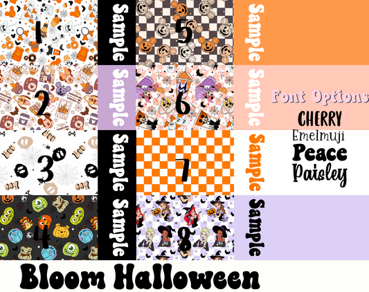 2 Tone Bloom Halloween