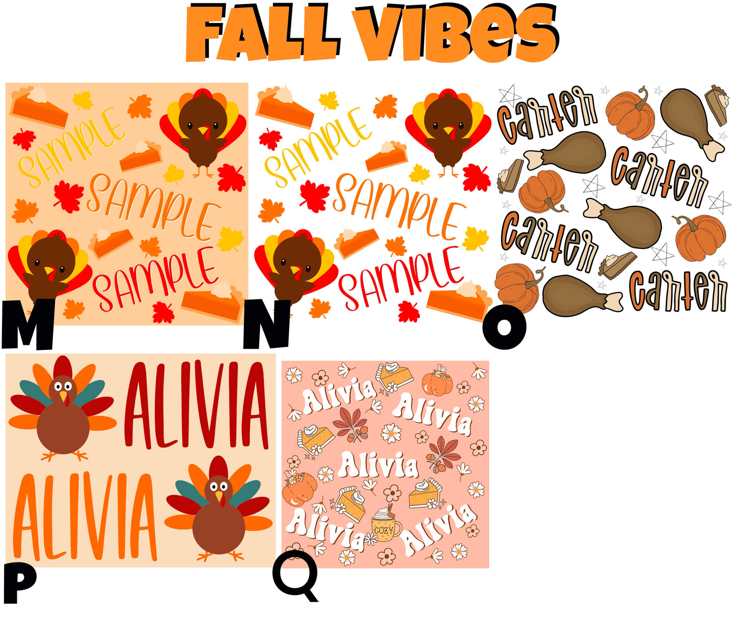 Fall Vibes Name Files