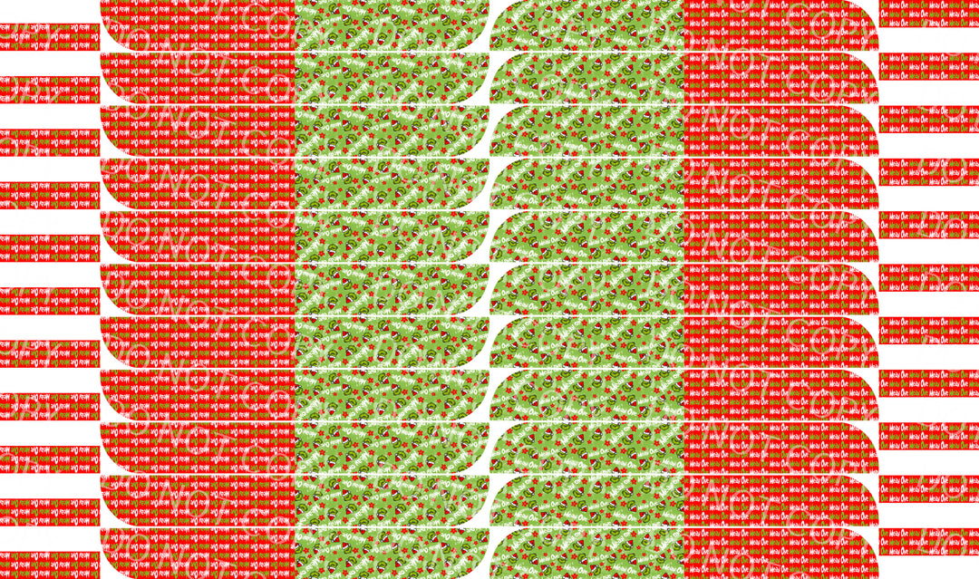 Mean One Red Large Sailor Panel