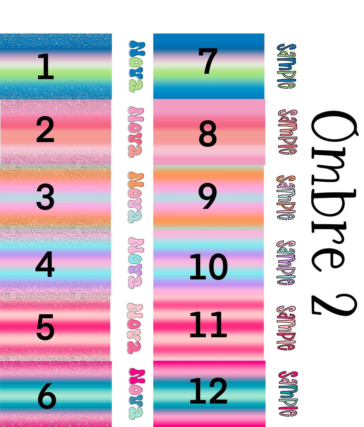 2 Tone Ombre Collection 2