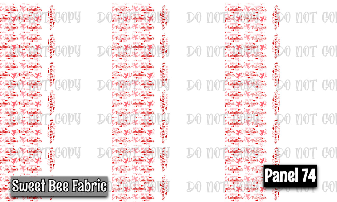 Panel 74 Happy Valentines Day Set 1 5in