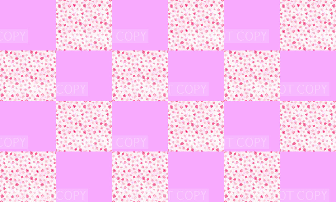 Pink Snowflakes Purple Solid  Twisted Headband Panel