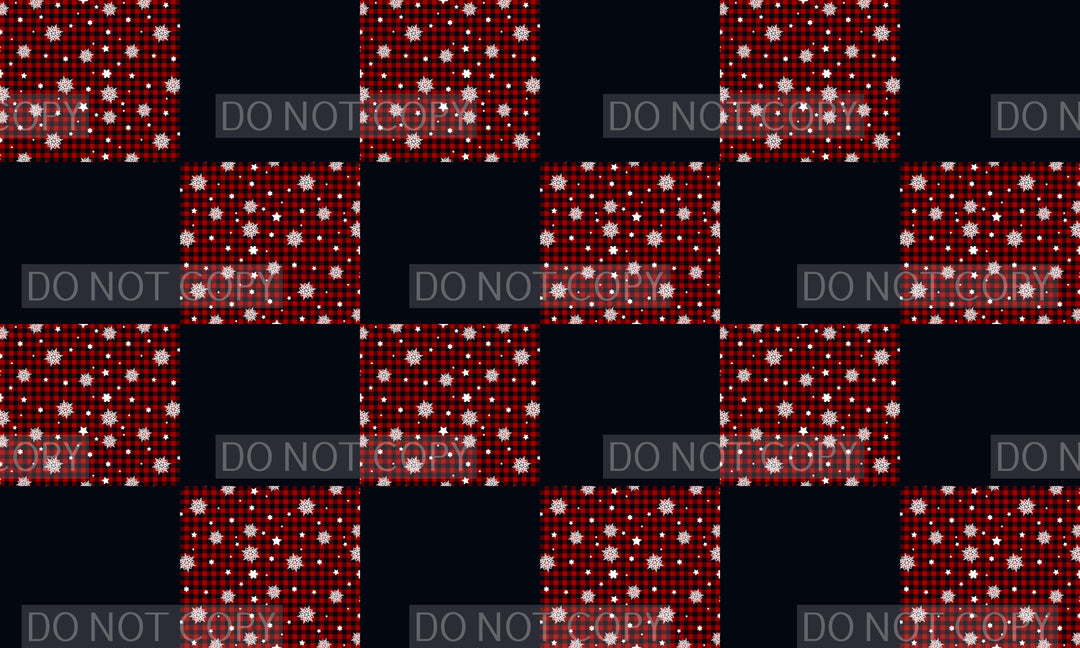 Plaid Snow Black Solid Twisted Headband Panel