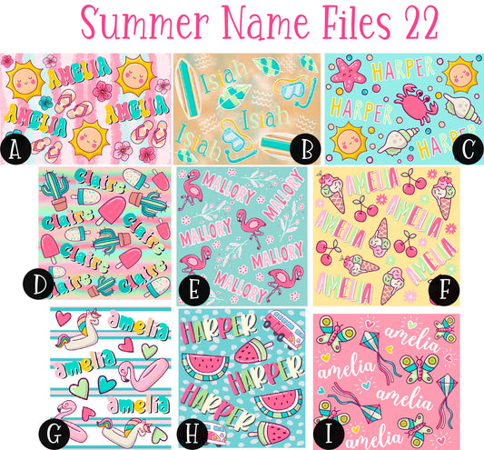 Summer Name Files 22