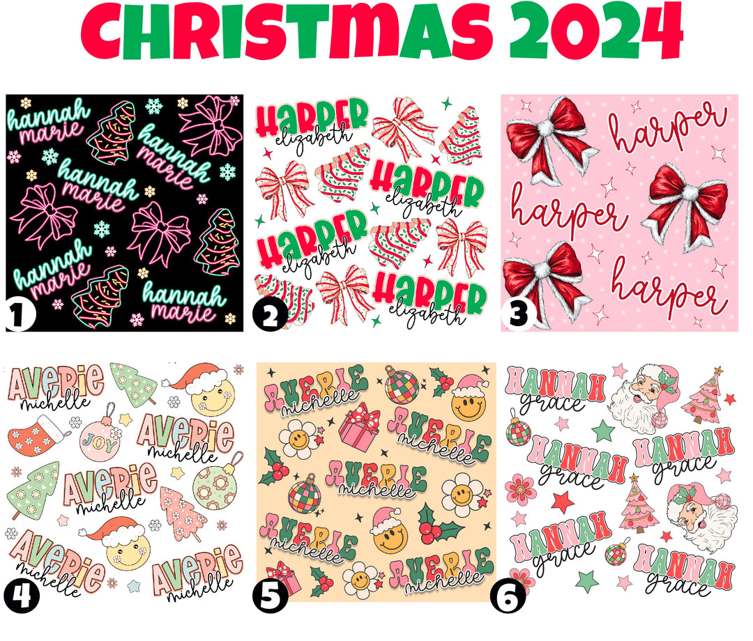 Christmas Name Files 2024