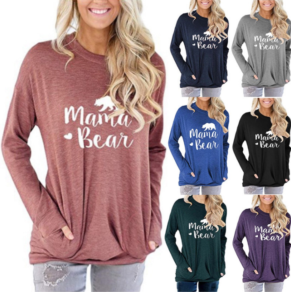 Mama bear long sleeve